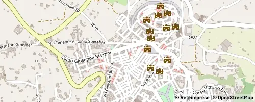 Mappa Ostuni