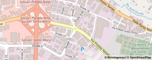 Mappa Sassari