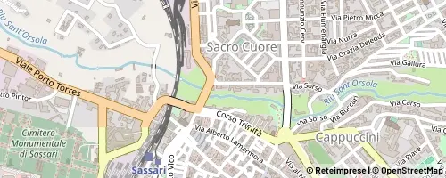 Mappa Sassari