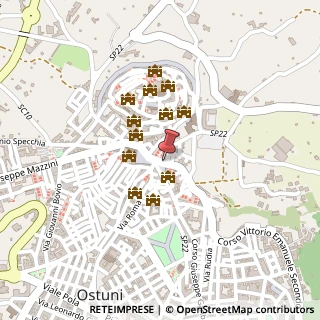 Mappa Piazza della Libertà, 14, 72017 Ostuni, Brindisi (Puglia)