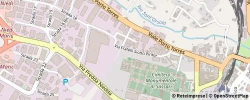 Mappa Sassari