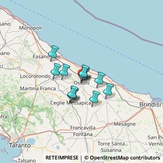 Mappa Piazza della Libertà, 72017 Ostuni BR, Italia (8.90583)