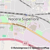 Hartă Nocera Superiore