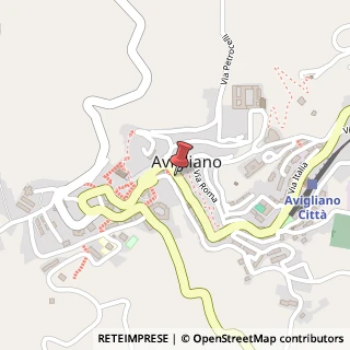 Mappa Corso Emanuele Gianturco, 87, 85021 Avigliano, Potenza (Basilicata)