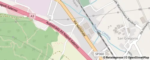 Mappa Nocera Superiore