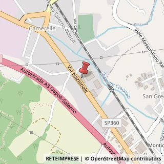Mappa Via Nazionale, 72, 84015 Nocera Superiore, Salerno (Campania)