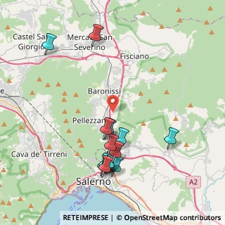 Mappa Via Frá Giacomo, 84081 Baronissi SA, Italia (4.68714)