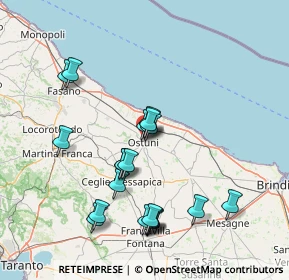 Mappa Via F. de Dominicis, 72017 Ostuni BR, Italia (16.2865)