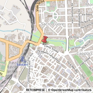 Mappa Corso trinita' 72, 07100 Sassari, Sassari (Sardegna)