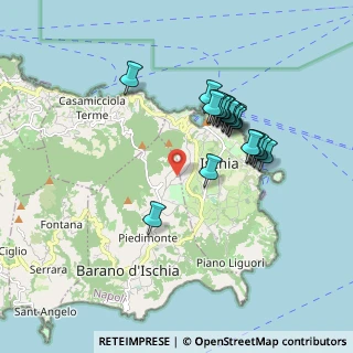 Mappa Via Bosco dei Conti, 80070 Barano D'ischia NA, Italia (1.75053)