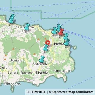 Mappa Via Bosco dei Conti, 80070 Barano D'ischia NA, Italia (2.265)