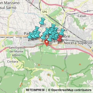 Mappa Contrada Pozzi, 84034 Padula SA, Italia (1.195)