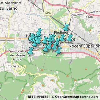 Mappa Contrada Pozzi, 84034 Padula SA, Italia (1.223)