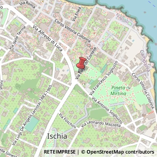 Mappa Via Edgardo Cortese, 29, 80077 Ischia, Napoli (Campania)