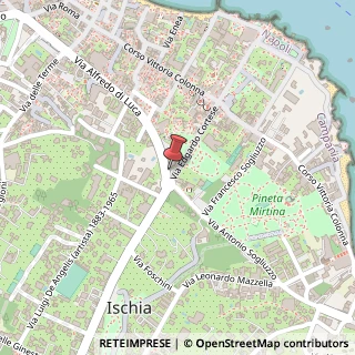 Mappa Via Edgardo Cortese, 33, 80077 Ischia, Napoli (Campania)