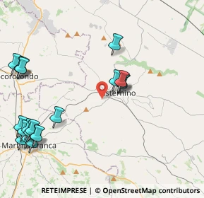 Mappa Contrada Barbagiulo, 72014 Cisternino BR, Italia (5.7905)