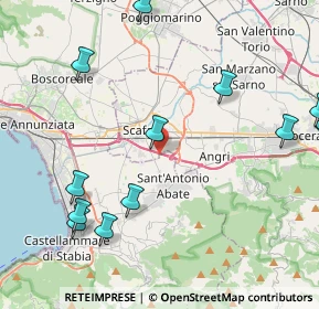 Mappa Via Paludicella, 84018 Scafati SA, Italia (6.40625)