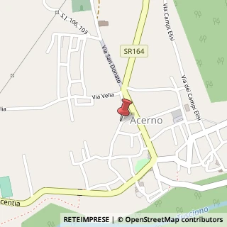 Mappa Via Sotto Gli Orti, 27, 84042 Acerno, Salerno (Campania)