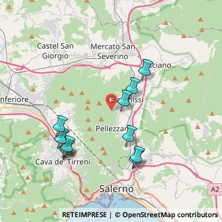 Mappa Via Cavatelle, 84081 Baronissi SA, Italia (4.28909)