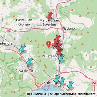 Mappa Via Cavatelle, 84081 Baronissi SA, Italia (4.54909)
