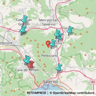 Mappa Via Cavatelle, 84081 Baronissi SA, Italia (4.50364)