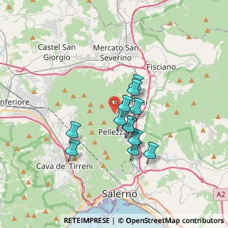 Mappa Via Cavatelle, 84081 Baronissi SA, Italia (2.83167)