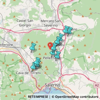 Mappa Via Cavatelle, 84081 Baronissi SA, Italia (2.98538)