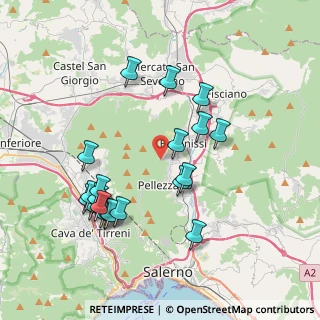 Mappa Via Cavatelle, 84081 Baronissi SA, Italia (4.202)