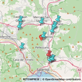 Mappa Via Cavatelle, 84081 Baronissi SA, Italia (4.36923)