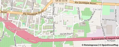 Mappa Nocera Inferiore