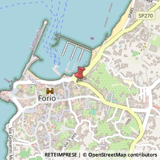 Mappa Via Monsignor Filippo Schioppa, 29, 80075 Forio, Napoli (Campania)