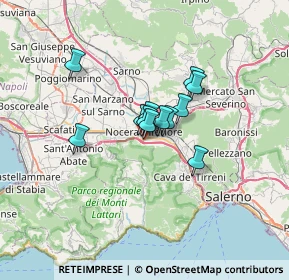 Mappa Via Jacopo Sannazzaro, 84014 Nocera Inferiore SA, Italia (4.16417)