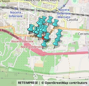 Mappa Via Jacopo Sannazzaro, 84014 Nocera Inferiore SA, Italia (0.275)