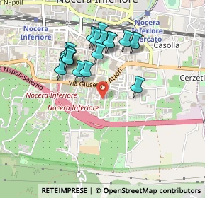 Mappa Via Raffaele Grimaldi, 84014 Nocera Inferiore SA, Italia (0.4655)