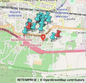 Mappa Via Raffaele Grimaldi, 84014 Nocera Inferiore SA, Italia (0.4155)
