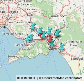 Mappa Via Raffaele Grimaldi, 84014 Nocera Inferiore SA, Italia (8.98636)
