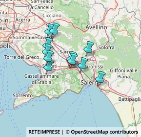 Mappa Via Raffaele Grimaldi, 84014 Nocera Inferiore SA, Italia (10.55636)