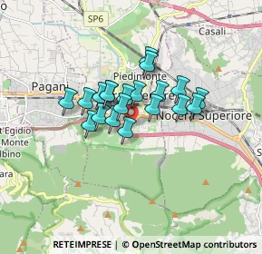 Mappa Via Jacopo Sannazzaro, 84014 Nocera Inferiore SA, Italia (1.224)
