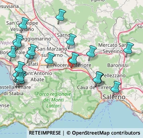 Mappa Via Montalbino Apostolico, 84014 Nocera Inferiore SA, Italia (10.396)