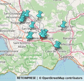 Mappa Via Montalbino Apostolico, 84014 Nocera Inferiore SA, Italia (7.00867)