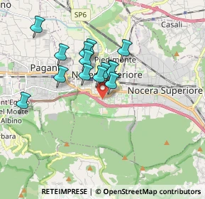 Mappa Via Montalbino Apostolico, 84014 Nocera Inferiore SA, Italia (1.53786)