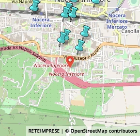 Mappa Via Montalbino Apostolico, 84014 Nocera Inferiore SA, Italia (0.6675)