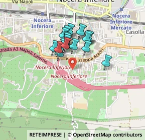 Mappa Via Montalbino Apostolico, 84014 Nocera Inferiore SA, Italia (0.363)