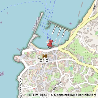 Mappa Via Cristoforo Colombo, 80075 Forio NA, Italia, 80075 Forio, Napoli (Campania)