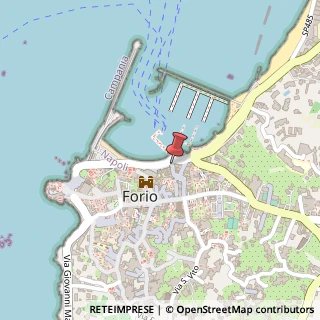 Mappa Via Marina, 18, 80075 Forio, Napoli (Campania)
