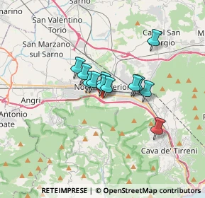 Mappa Via Francesco Balestrino, 84014 Nocera Inferiore SA, Italia (2.2875)