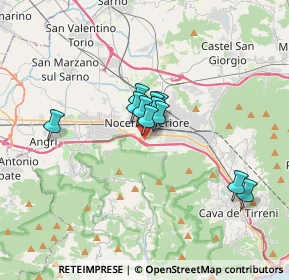 Mappa Via Francesco Balestrino, 84014 Nocera Inferiore SA, Italia (2.37)