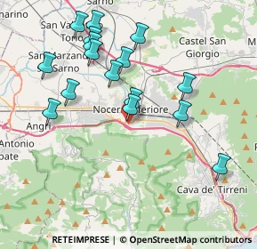 Mappa Via Francesco Balestrino, 84014 Nocera Inferiore SA, Italia (4.28438)