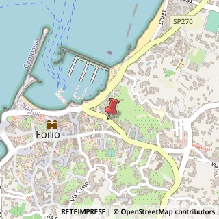 Mappa Via Ponte di Costozza, 85, 80075 Forio, Napoli (Campania)
