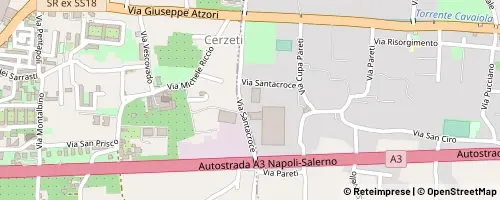 Mappa Nocera Superiore